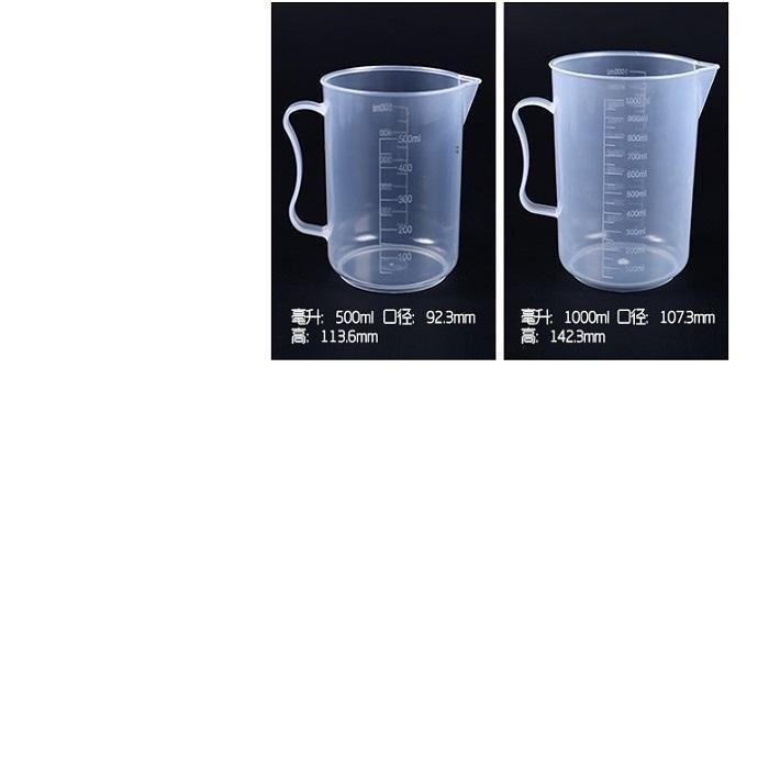本原批發 量杯 500ml 1000ml⭐烘焙 量杯 刻度量杯 量水 測量杯 刻度杯 測量杯 廚房 塑膠量杯SG785-細節圖6