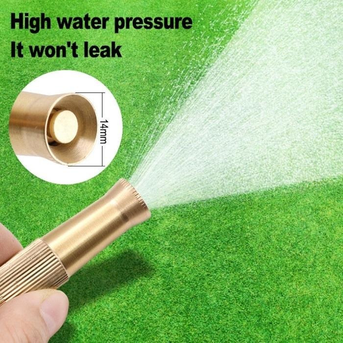 本原批發 可調節黃銅噴頭👍銅 高壓 洗車水槍 噴頭 水槍 澆花 奶嘴水槍 高壓水槍 霧化 水槍噴頭 噴藥 NF399-細節圖2