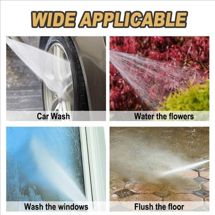 本原批發 可調節黃銅噴頭👍銅 高壓 洗車水槍 噴頭 水槍 澆花 奶嘴水槍 高壓水槍 霧化 水槍噴頭 噴藥 NF399-細節圖9