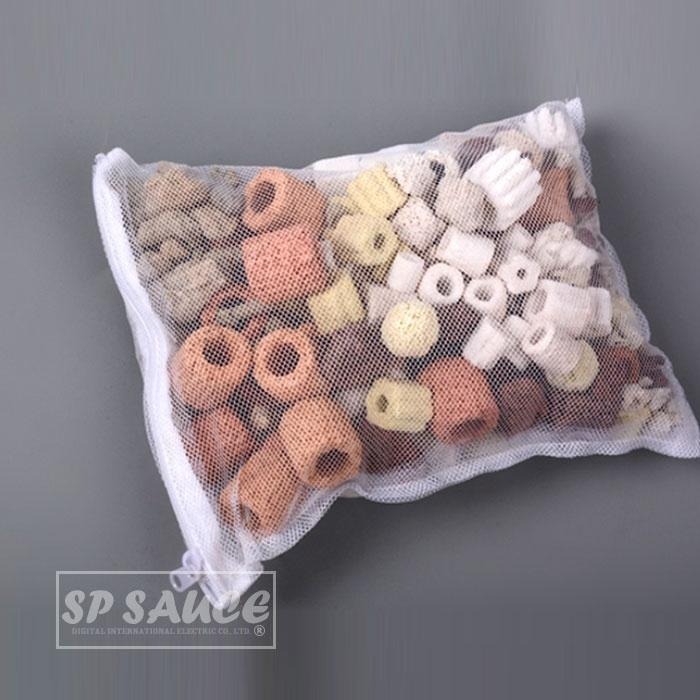 本原批發 陶瓷環網袋🐠魚缸過濾 活性炭網袋 拉鍊袋 水族用網袋 濾材網袋 濾袋 網袋 濾材網袋 魚缸 OLD355-細節圖2