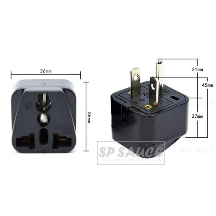 本原批發 WD-21/220V 轉換插座🔥冷氣轉換 T型轉接頭 外國電器 220V 轉接插座 轉換接頭 轉接頭-細節圖2