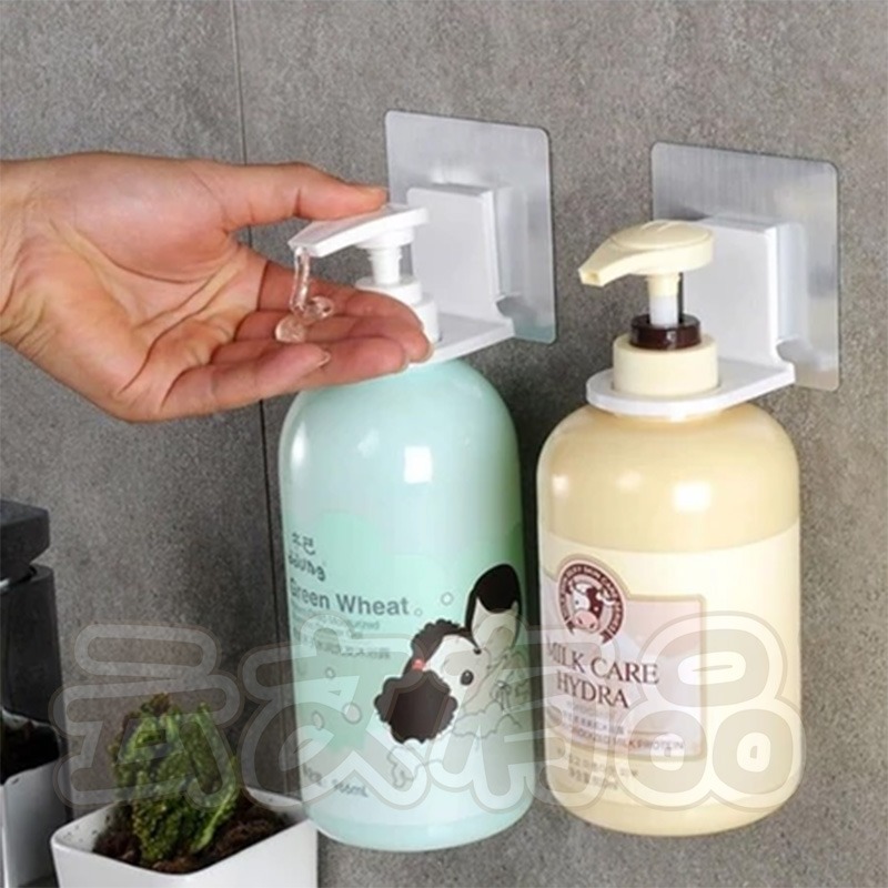 本原批發 沐浴露掛架🐾洗髮精 沐浴乳架 無痕 置物架 掛架 架 酒精 洗手乳架 沐浴露瓶掛架 瓶口架 收納 NT004-細節圖3
