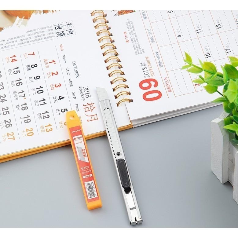 本原批發 美工刀👍金屬小刀 切割刀 裁切刀 筆刀 小刀 細工刀 細刀 工藝刀 鋒利小刀 拆信刀 割紙 裁紙 SG641-細節圖7