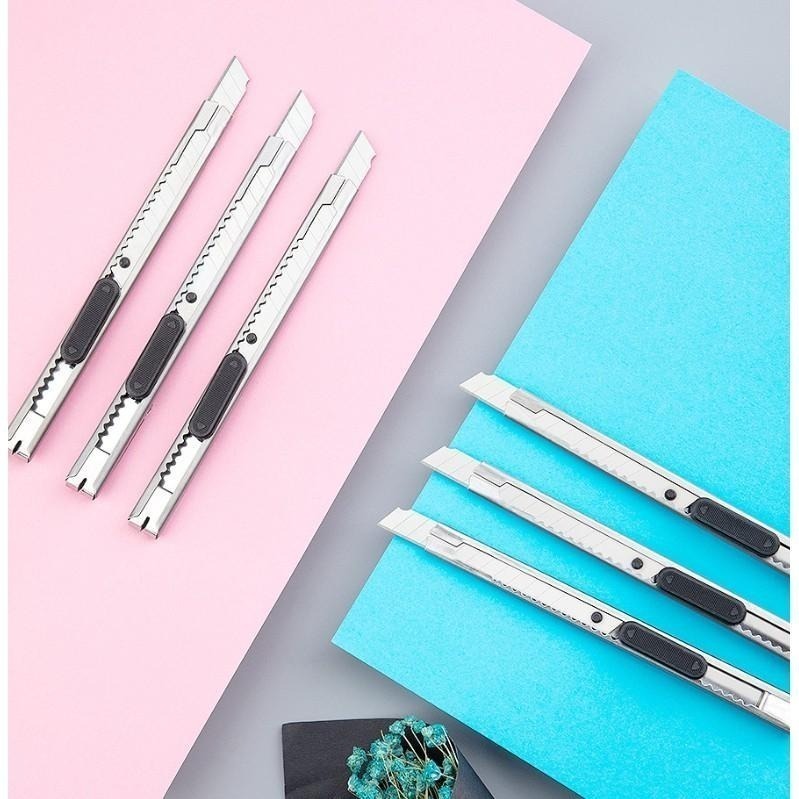 本原批發 美工刀👍金屬小刀 切割刀 裁切刀 筆刀 小刀 細工刀 細刀 工藝刀 鋒利小刀 拆信刀 割紙 裁紙 SG641-細節圖8