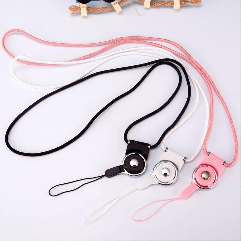 2合1手機長掛繩 黑色👍可拆卸掛繩 掛繩 NF624 手機掛繩 手機背帶 背帶 工作證掛繩 手機繩 掛繩 頸掛繩-細節圖2