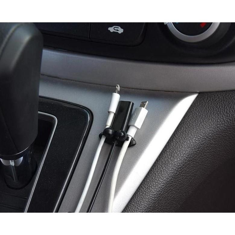 車用束線夾 8顆裝升級版👍束線夾 收納器 整線器 耳機排線 捲線器 OLD30 走線固定夾 集線器 整線夾 固線夾BA-細節圖5