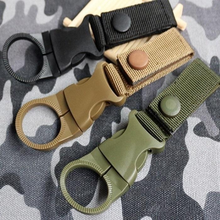 本原批發 水瓶掛扣🔥戶外掛扣 尼龍 掛扣 登山 水瓶 寶特瓶掛扣 掛扣 戶外夾瓶扣 背包扣 水壺扣 飲料扣 SG422-細節圖2