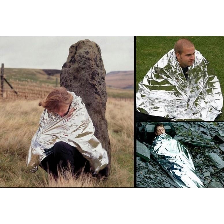 本原批發 求生毯210X160🔥生存毯 救援毯 緊急救生毯 急救毯 保溫 救生毯 保暖 地震救援毯 防風 OLD244-細節圖5