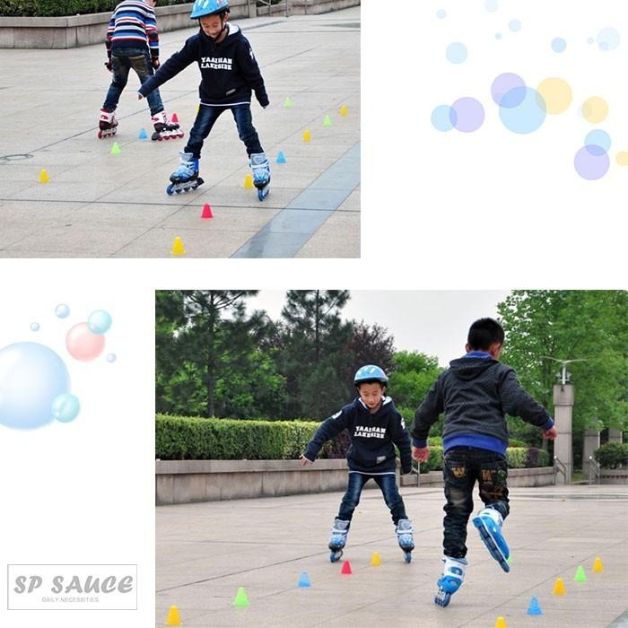 本原批發 迷你路障📌蛇板 直排輪 滑板 飄移板 漂移板 雙龍板 路障 腳標 三角錐路障 角標 專用溜冰OLD327-細節圖5