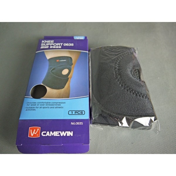 凱威 黏貼式可調整護膝🔥運動膝蓋套 保暖護膝 運動護膝 可調護具 KW0635 黏貼式護膝 登山護膝 運動護具 籃球護-細節圖2