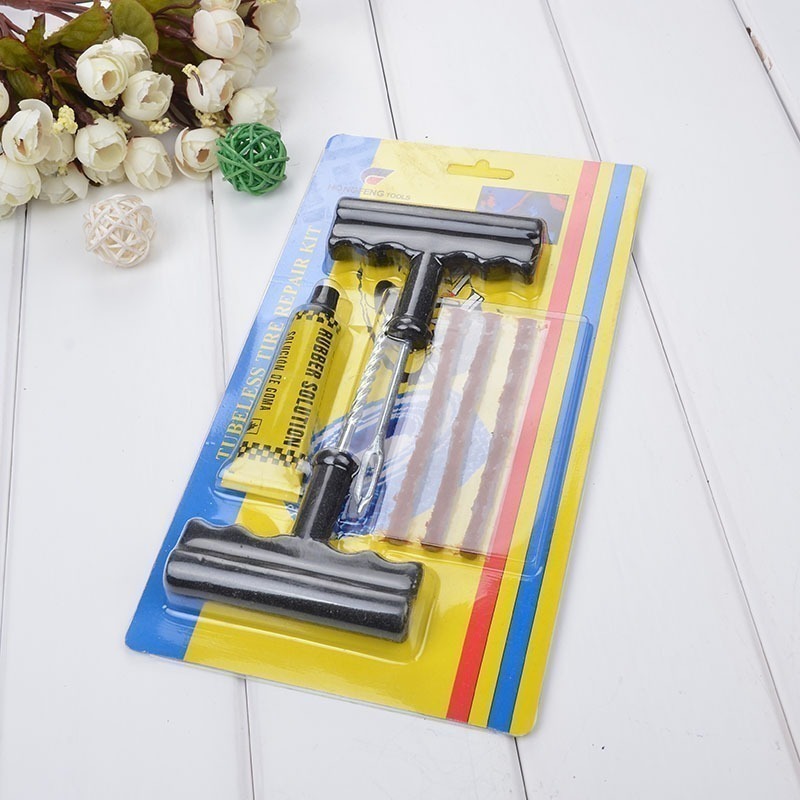 本原批發 補胎工具6件套👍汽車 補胎 補胎工具 補胎工具組 補胎劑 補胎器 補胎膠 機車補胎包機車補胎 OLD286-細節圖3