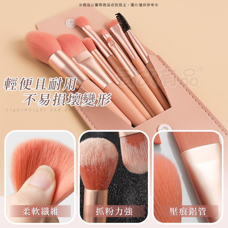 8支 迷你旅行化妝刷套裝👍隨身刷具 新手刷具 刷具 CY182 迷你刷具 刷具組 旅行刷具 化妝刷 眼影刷 修容刷-細節圖5