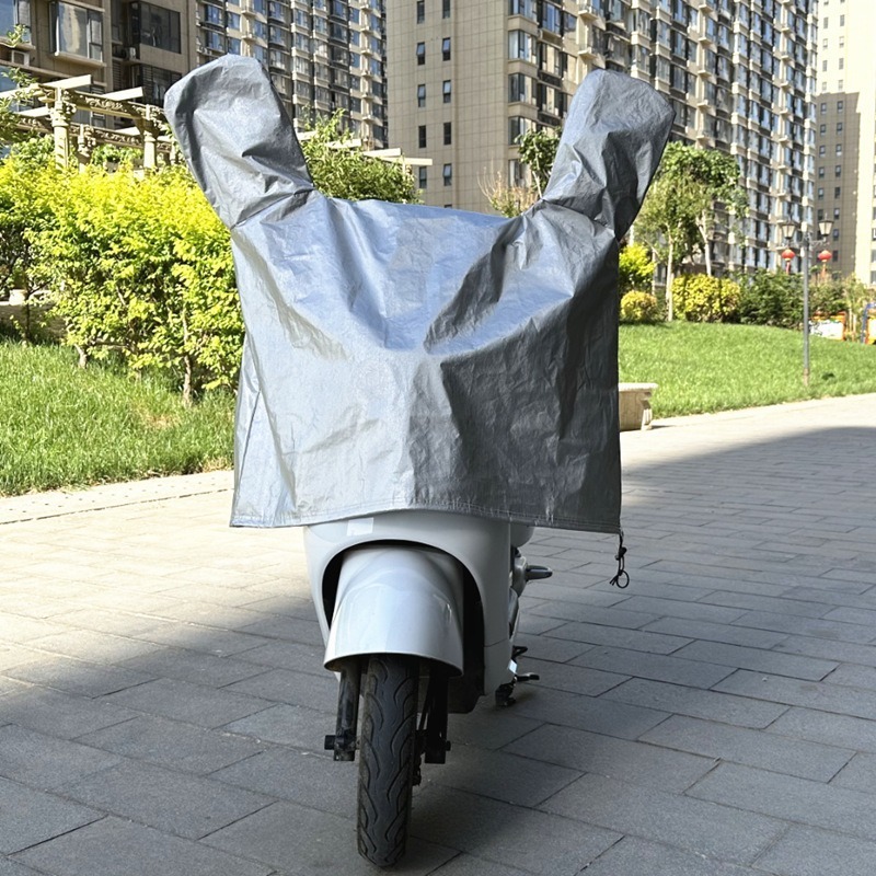 銀色｜機車龍頭罩CY192