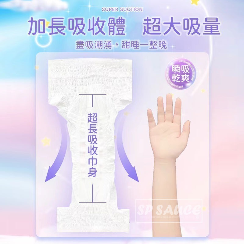 本原批發 安心褲🎀衛生棉褲 防漏護膚 褲型衛生棉 晚安褲 安心衛生棉 成人 衛生棉 產後衛生褲 紙型內褲 CY241-細節圖6