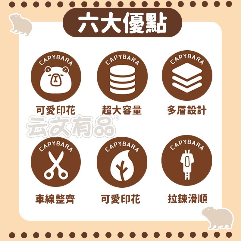 本原批發 卡皮巴拉補習袋📔手提袋 學生書包 補習袋 國中補習袋 國小補習袋 書袋 書包 補習袋 手提書包 CY255-細節圖5