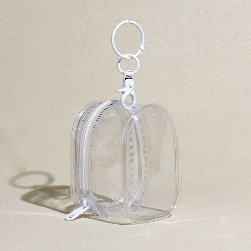 本原批發 溜娃包👍娃包吊飾 背包吊飾 曬娃包 外出用娃包 透明包鑰匙圈 CY315 娃娃收納 娃娃展示包 娃包-細節圖2