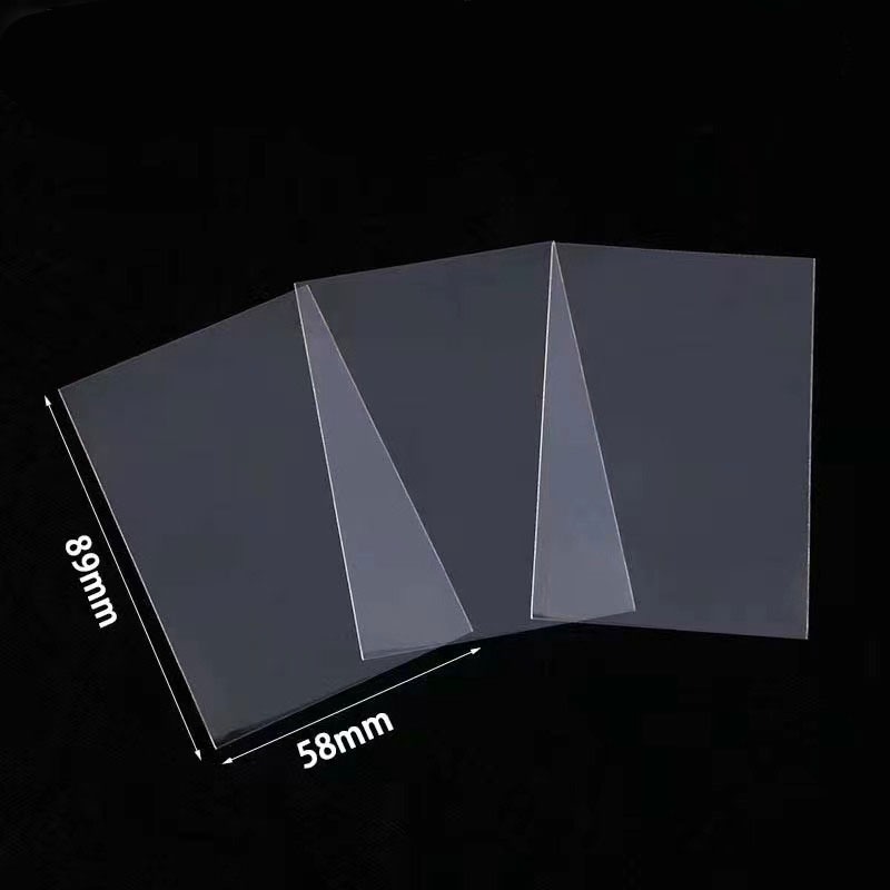 本原批發 爆米花卡膜 50片裝🔥20絲加厚🔥韓團小卡 保護 防刮 加厚保護 小卡保護膜 追星 卡套 小卡 CY357-細節圖3