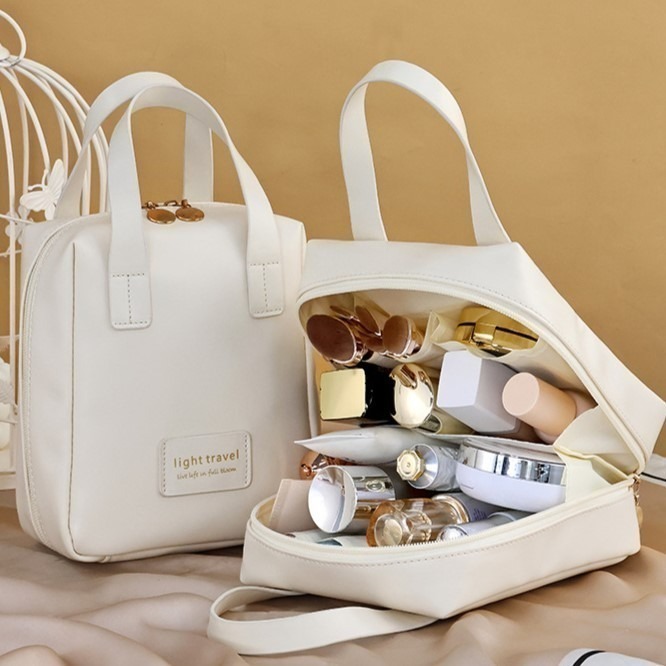 本原批發 貝殼手提化妝包👍手提枕頭化妝包 大容量 化妝袋 旅行包 洗漱包 美妝包 萬用包 旅行包 手拿包 CY362-細節圖4