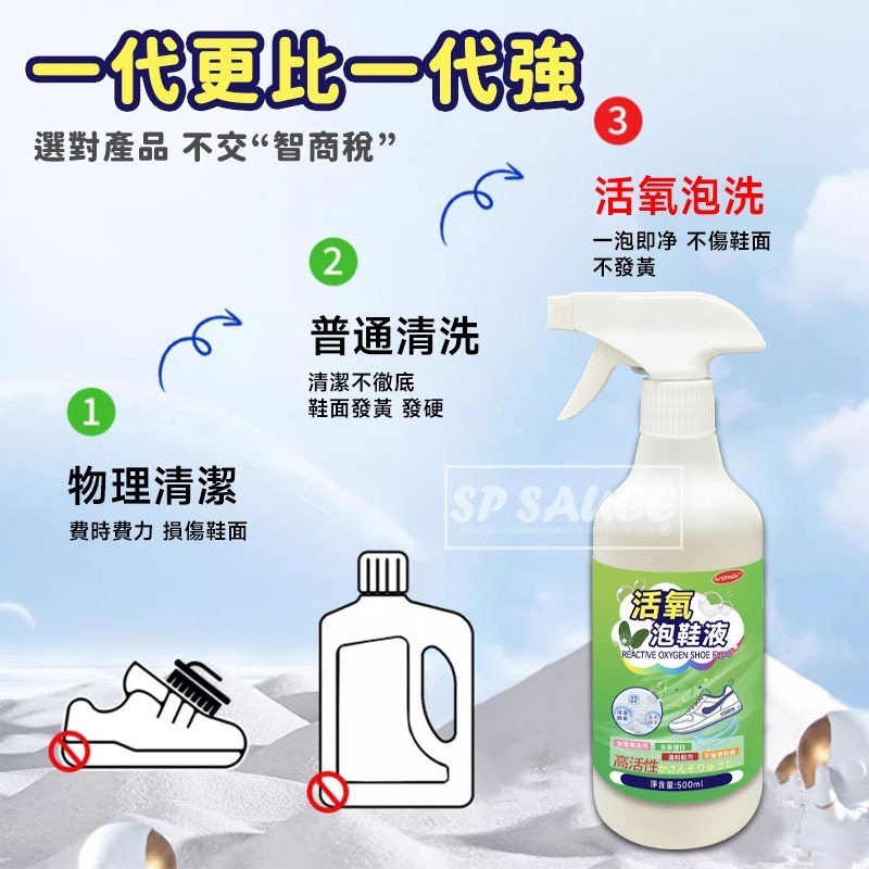 本原批發 Krombi 活氧泡鞋液👍小白鞋清潔 刷鞋液 活氧泡泡粉 鞋子保養 鞋子除垢粉 活氧泡泡粉 CY272-細節圖3