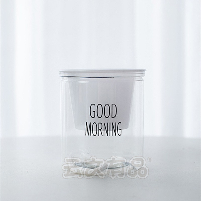 本原批發 懶人花盆👍自吸水花盆 免澆水花盆 盆栽 透明 吸水花盆 盆栽 水培花盆 塑膠花盆 水耕瓶 小花盆CY405-細節圖3