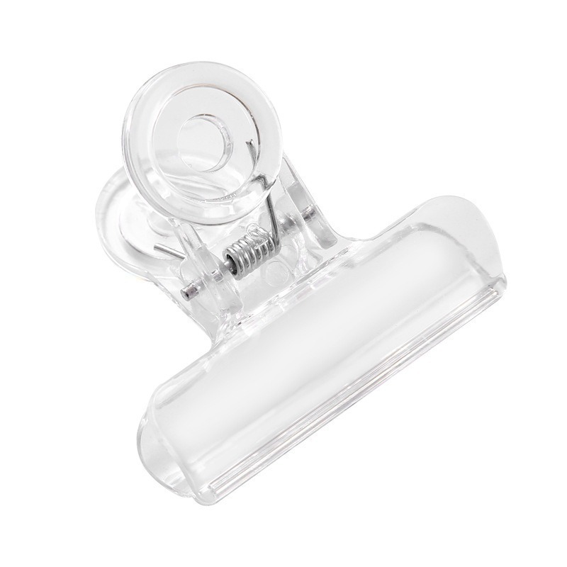 本原批發 透明長尾夾👍燕尾夾 文具 長尾夾 萬用夾  封口夾 透明 夾子 開口夾 票據夾 圓尾夾 辦公文具 CY431-細節圖5