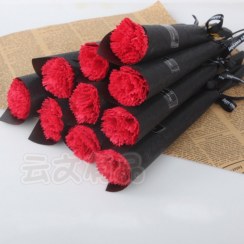 本原批發 香皂花👍玫瑰花 康乃馨 香皂花 母親節禮物 情人節花束 禮物 香皂花束 畢業 教師節 婚禮小物 CY517-細節圖3