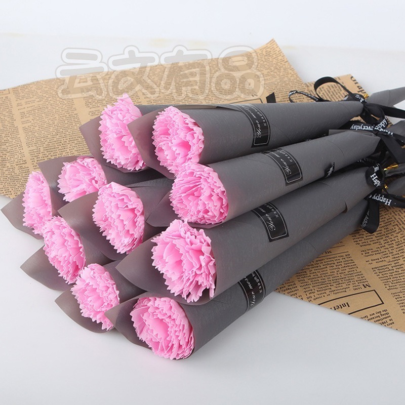 本原批發 香皂花👍玫瑰花 康乃馨 香皂花 母親節禮物 情人節花束 禮物 香皂花束 畢業 教師節 婚禮小物 CY517-規格圖7