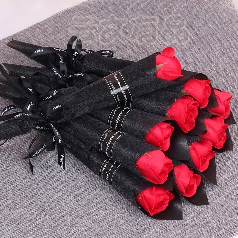 本原批發 香皂花👍玫瑰花 康乃馨 香皂花 母親節禮物 情人節花束 禮物 香皂花束 畢業 教師節 婚禮小物 CY517-規格圖7