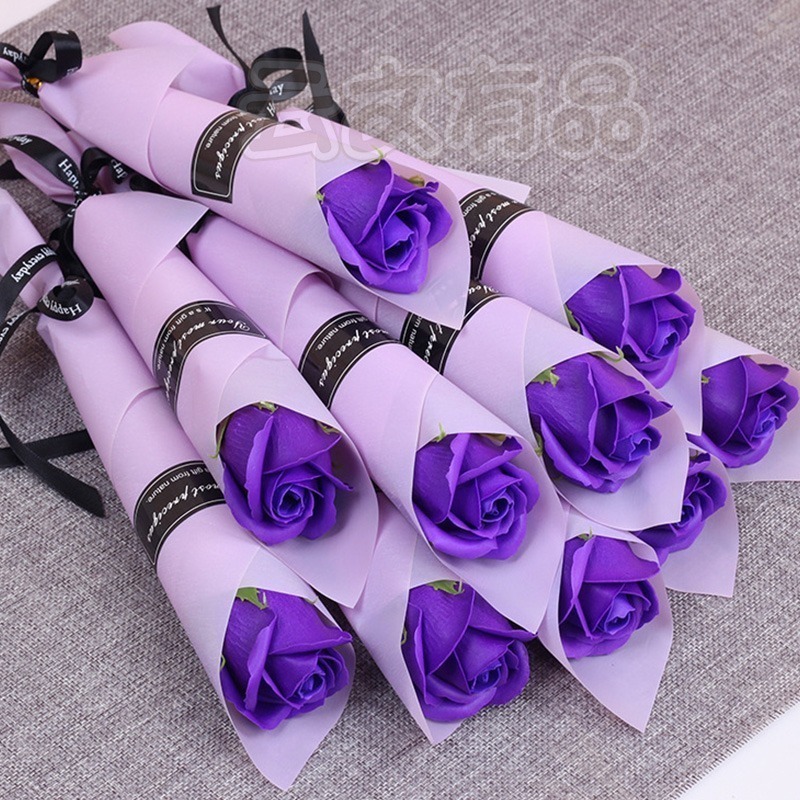 本原批發 香皂花👍玫瑰花 康乃馨 香皂花 母親節禮物 情人節花束 禮物 香皂花束 畢業 教師節 婚禮小物 CY517-規格圖7