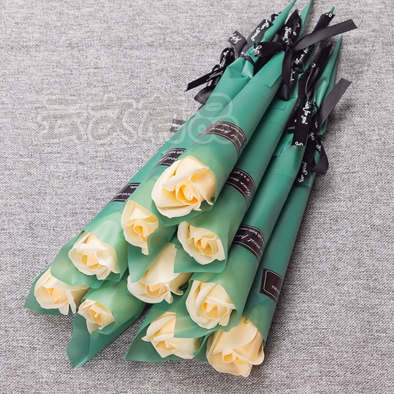 香檳玫瑰｜單支｜香皂花 CY517