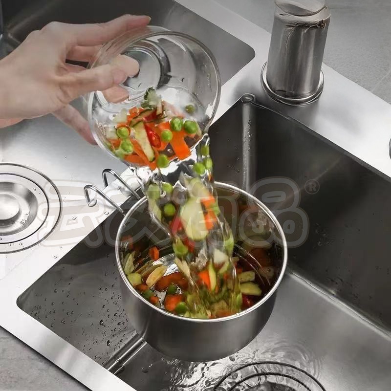 本原批發 不鏽鋼瀝水籃👍不鏽鋼 瀝水籃 不鏽鋼籃 煮菜 煮麵 煮麵網 油炸籃 濾網 油炸籃 不鏽鋼漏勺 CY519-細節圖4