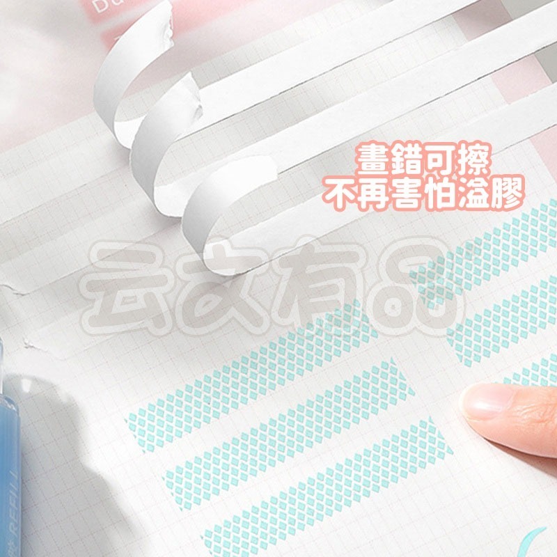 本原批發 按壓式點點膠👍豆豆貼 點點膠筆 筆型點點膠 點點膠 按動點點膠 可替換芯 立可貼 點點筆 文具 CY565-細節圖7