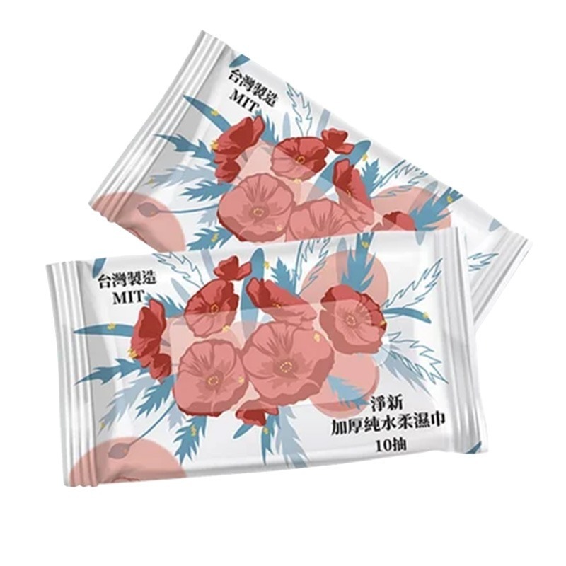 本原批發 淨新 加厚純水柔濕巾 10抽🔥純水濕紙巾 純水 濕紙巾 純水濕紙巾 無酒精 純水 淨新溼紙巾 CN001-規格圖6