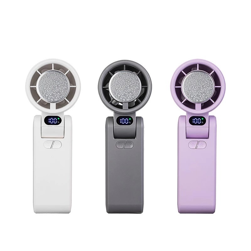 本原批發 折疊制冷風扇👍冷風扇 折疊式數顯冰敷風扇 折疊式風扇 冰敷風扇 夏天 折疊 戶外風扇 製冷風CYKE650-細節圖2