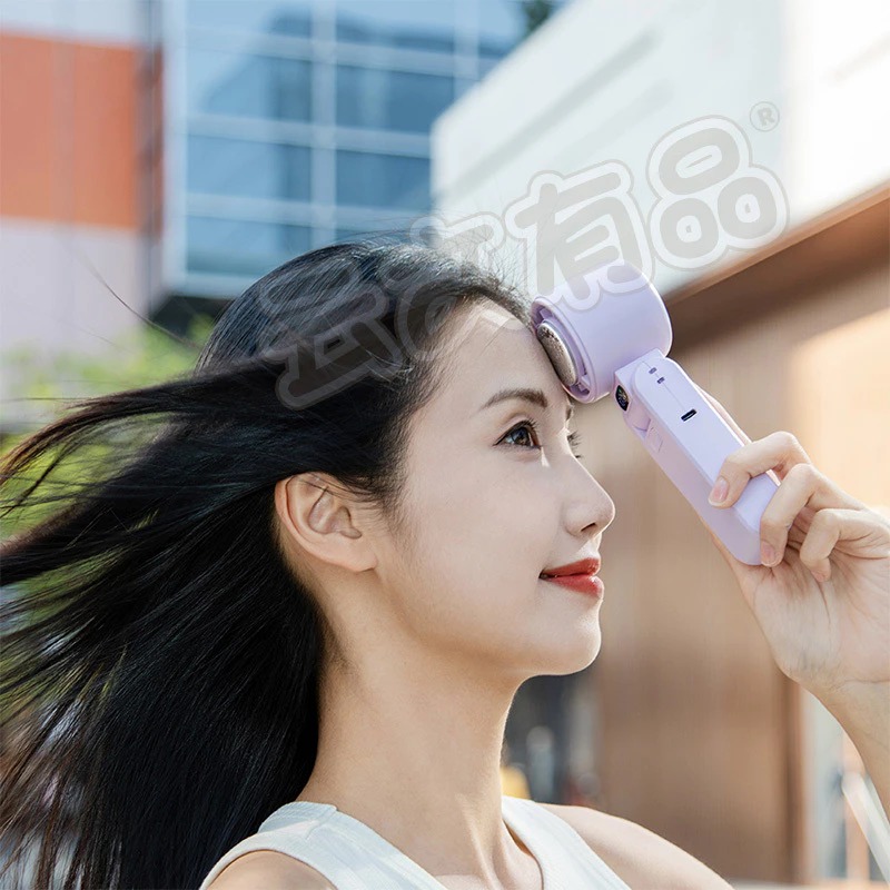 本原批發 折疊制冷風扇👍冷風扇 折疊式數顯冰敷風扇 折疊式風扇 冰敷風扇 夏天 折疊 戶外風扇 製冷風CYKE650-細節圖6