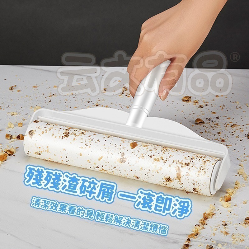 本原批發 黏毛滾輪捲紙補充包👍一捲 黏毛補充 10cm 19cm 16cm 24cm 黏毛器替換芯 補充包 CY647-細節圖3