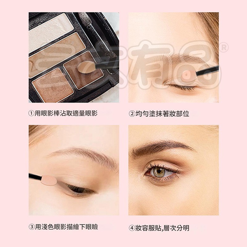 本原批發 一次性鏡面粉棒👍鏡面粉棒 鏡面 雙頭 暈染海綿棒 眼影棒 海棉棒 海綿 鏡面粉刷 暈染棒 CY681-細節圖2