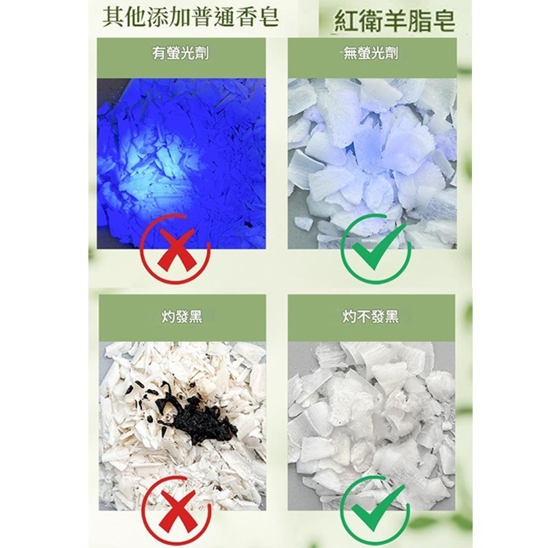 本原批發 正品 紅衛 羊脂皂 120g👍洗澡皂 潔面皂 沐浴皂 控油 奶香皂 深層清潔皂 洗臉皂 肥皂 CY702-細節圖6