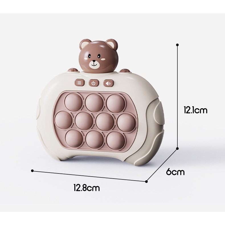 【台灣24h出貨】 速推遊戲機 益智玩具 地鼠遊戲機 競速益智玩具 按按樂遊戲機 解壓玩具 紓壓桌面玩具 掌上玩具-細節圖9