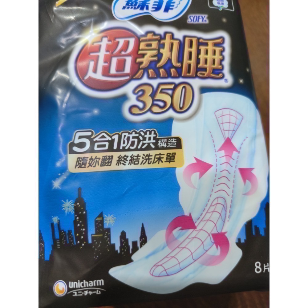 SOFY蘇菲超熟睡衛生棉系列-規格圖7