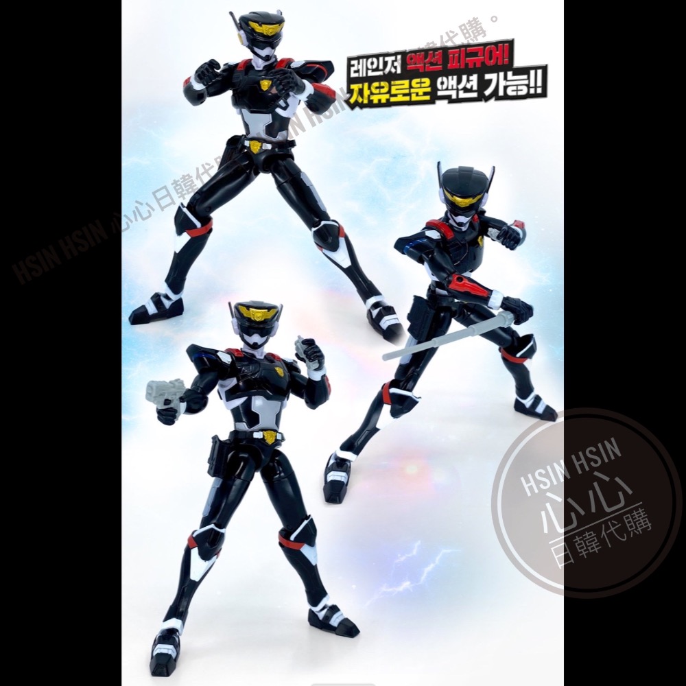 台北自取/超取【Hsin】🇰🇷韓國代購境內版 迷你特攻隊 最強警察 關節可動 公仔玩具 迷你特攻隊 福特 露西 雷-細節圖6