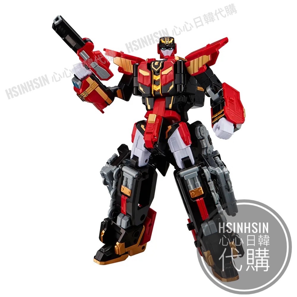 🇰🇷韓國代購 境內版 炫卡鬥士S爆破列車 重軌巨神 三型態火車變形機器人 metal cardb-細節圖2