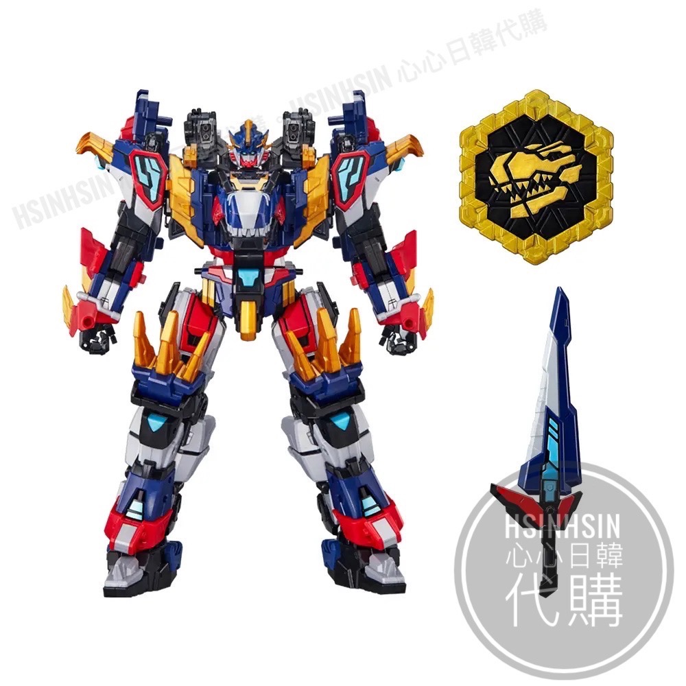 【Hsin】🇰🇷韓國代購 境內版 迷你特攻隊 最強恐龍 迷你部隊戰士 Rexkaiser 雷克斯凱薩 二合一 恐龍-細節圖2
