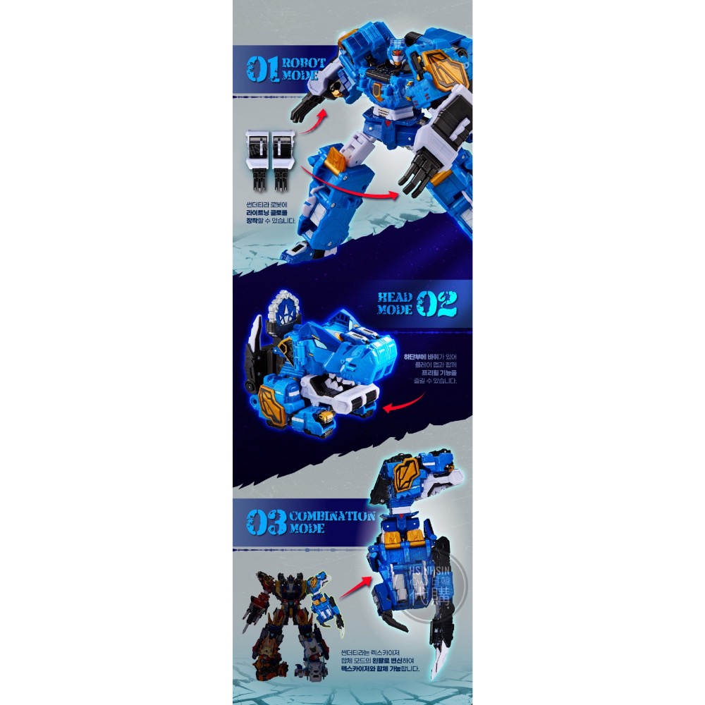 🇰🇷韓國代購 境內版 迷你特攻隊 最強恐龍 機器人 迷你特工隊 福特 玩具 戰士-細節圖3