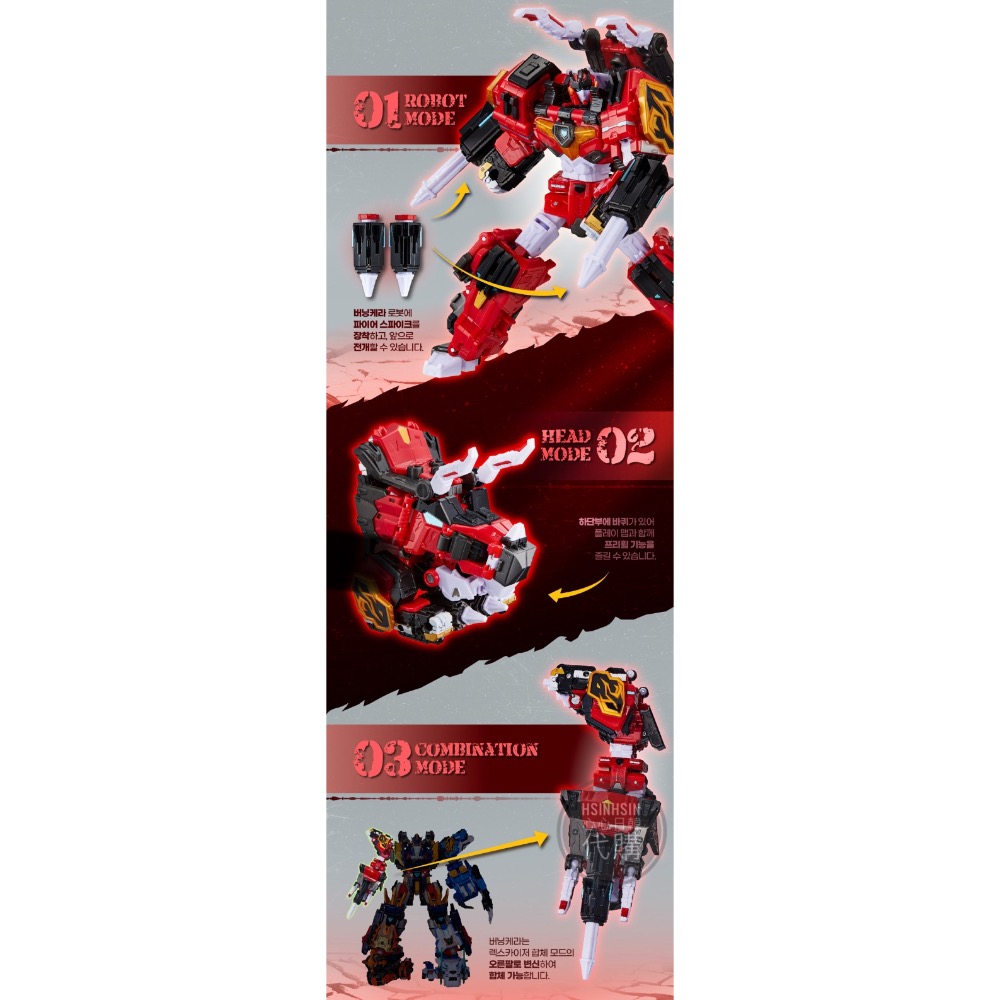 🇰🇷韓國代購 境內版 迷你特攻隊 最強恐龍 機器人 迷你特工隊 福特 玩具 戰士-細節圖5