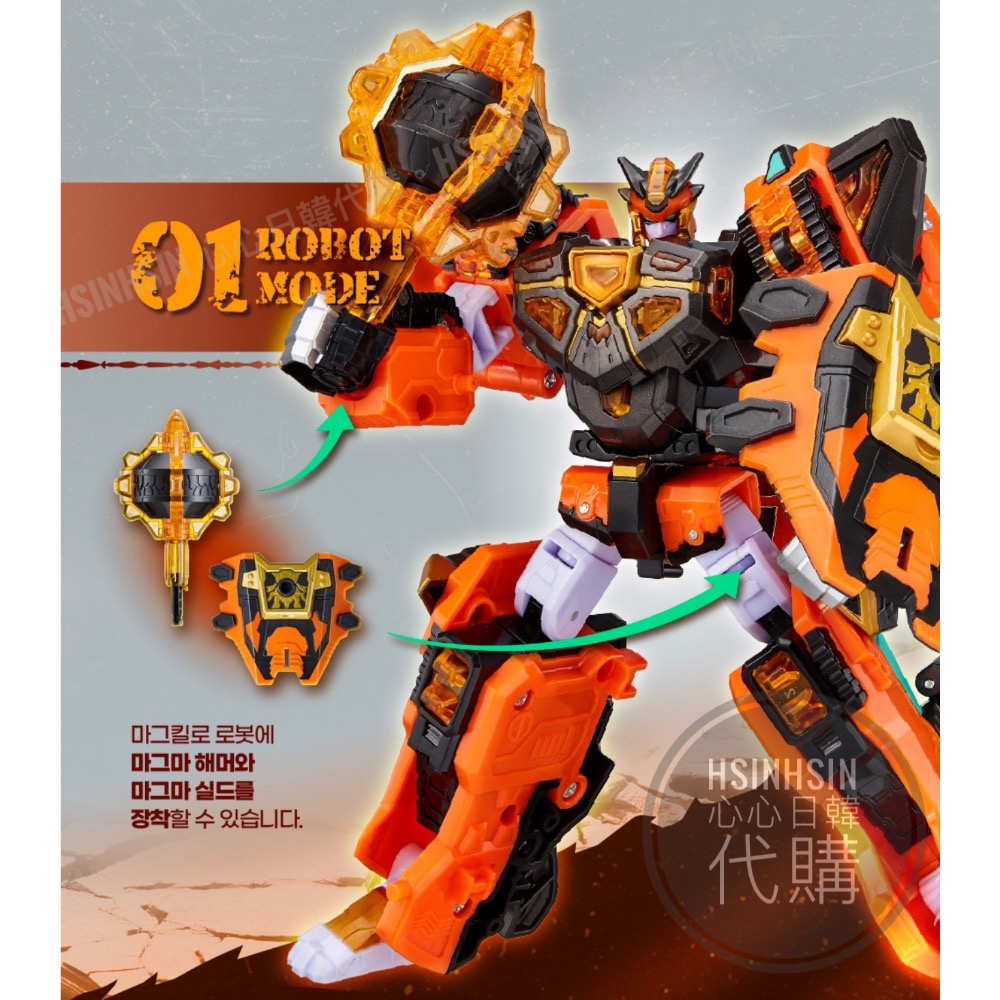 🇰🇷韓國代購 境內版 迷你特攻隊 最強恐龍 機器人 迷你特工隊 福特 玩具 戰士-細節圖7