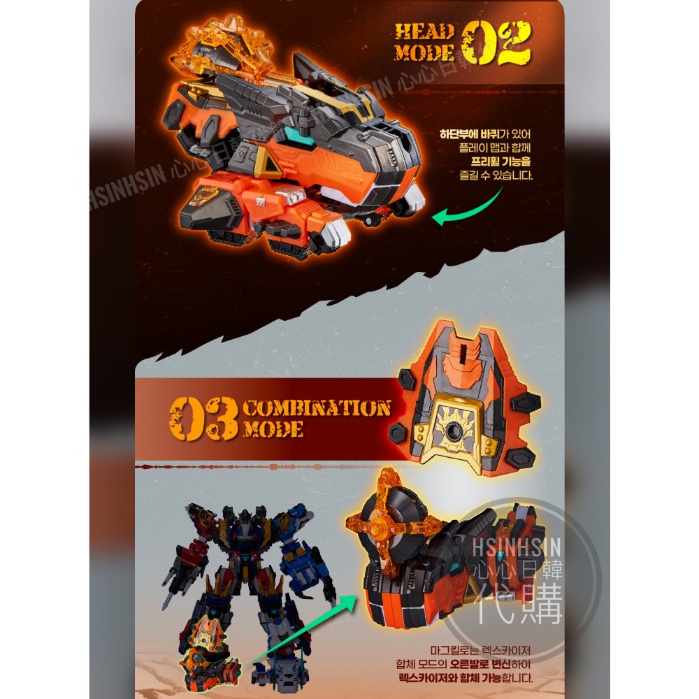 🇰🇷韓國代購 境內版 迷你特攻隊 最強恐龍 機器人 迷你特工隊 福特 玩具 戰士-細節圖8