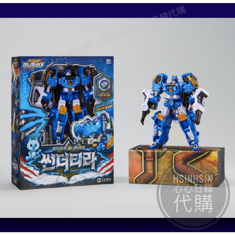 🇰🇷韓國代購 境內版 迷你特攻隊 最強恐龍 機器人 迷你特工隊 福特 玩具 戰士-規格圖11