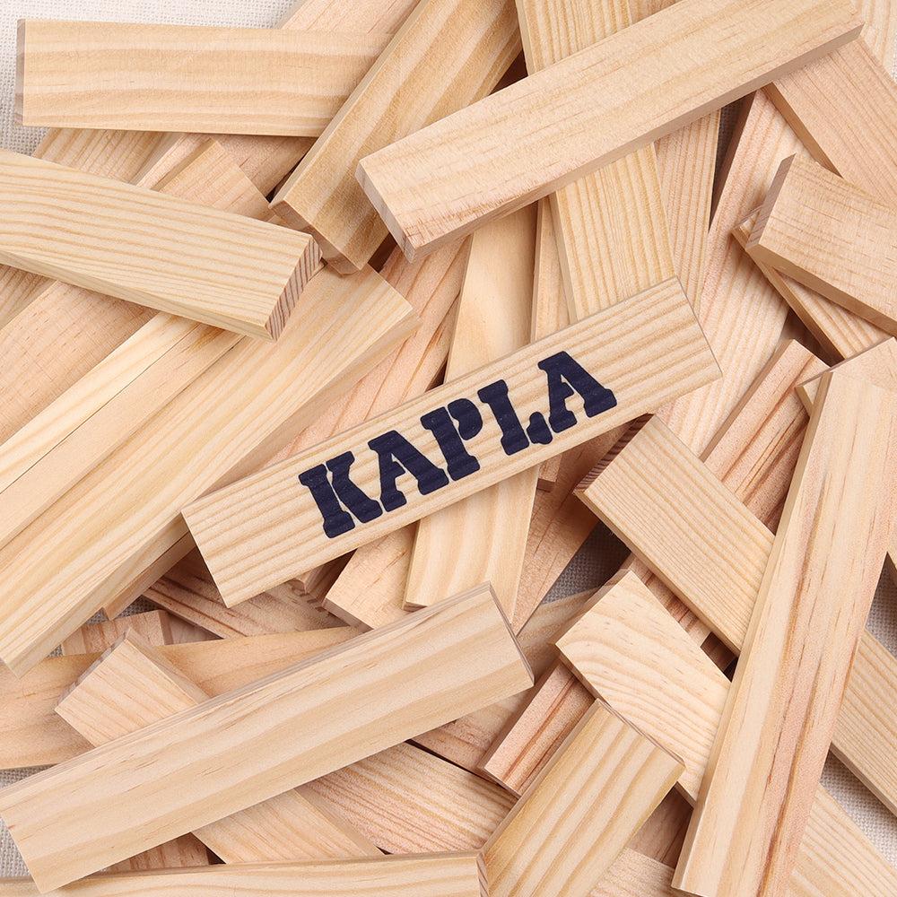 【精靈積木KAPLA】歐洲進口Kapla天然原木積木200片裝-細節圖2