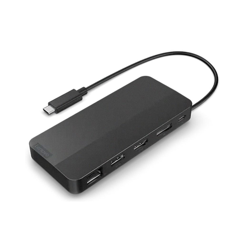 Lenovo USB-C 雙顯擴充基座含配接器 (40B90100TW)-細節圖2